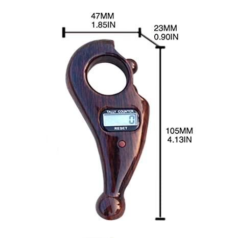 Jaap Counting Machine-Manual Finger Rotating Digital Tally Number Counting Machine
