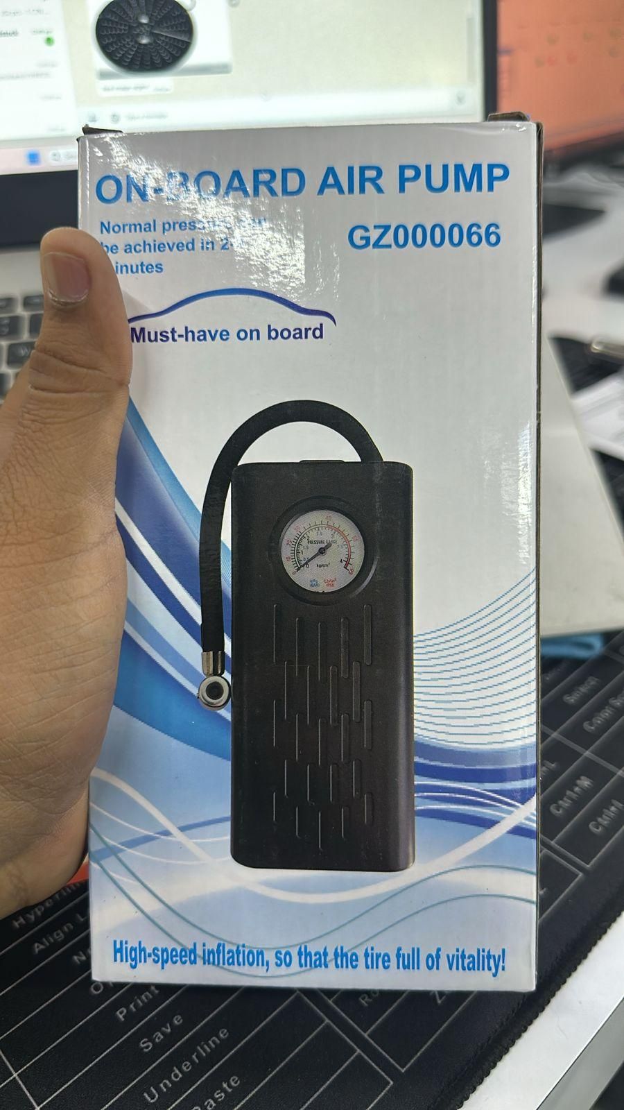 Portable Air Compressor Tire Inflator 🔥