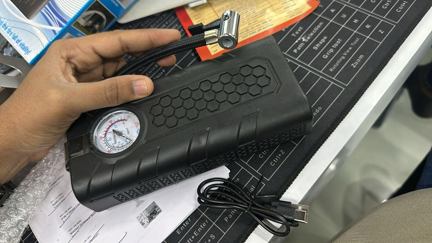 Portable Air Compressor Tire Inflator 🔥
