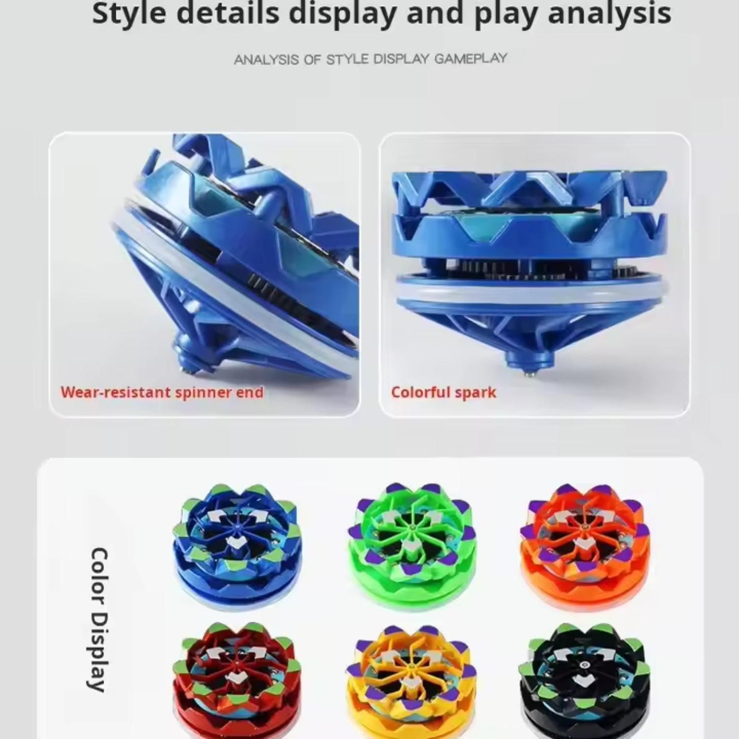 Handheld Thundering Gyroscope Toy for Kids