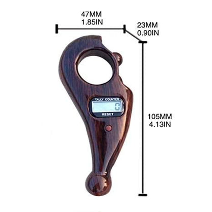 Jaap Counting Machine-Manual Finger Rotating Digital Tally Number Counting Machine