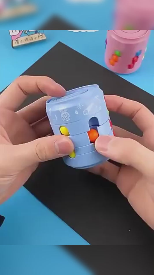 Magic Bean Rotating Sliding Puzzle Fidget Spinner