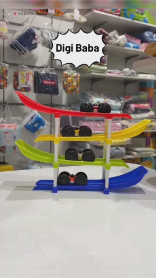 Ramp Racer , Multi level Ramp Racing Car Toy Set